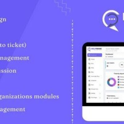 HelpDesk 4.0.0 – Online Ticketing System with Website – ticket support and management