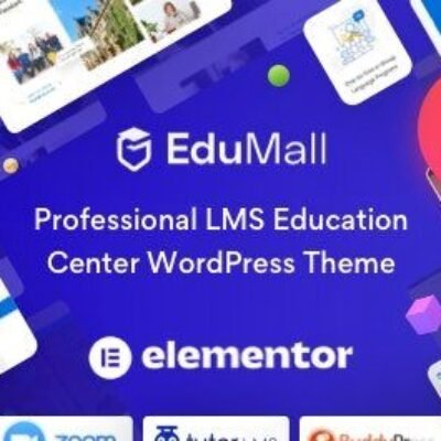 EduMall v4.2.1 – Professional LMS Education Center WordPress Theme