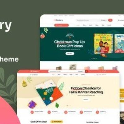 Bookory v2.2.1 – Book Store WooCommerce Theme