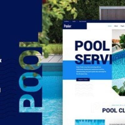 Pooler v1.0 – Swimming Pool Cleaning Services WordPress Theme