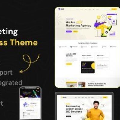 Saor v1.0.0 – SEO Digital Marketing Agency WordPress Theme