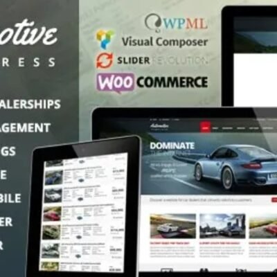 Automotive v13.3.3 – Car Dealership Business WordPress Theme