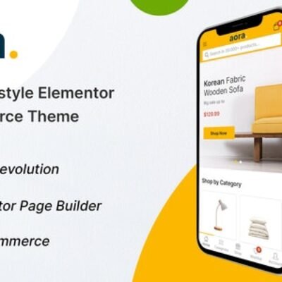 Aora v1.3.5 – Home & Lifestyle Elementor WooCommerce Theme