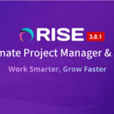 RISE v3.8.1 – Ultimate Project Manager & CRM